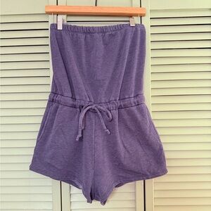 NWT Aeropostale Soft blue romper